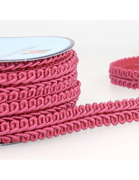 Chanel-stijl galonband - Fuchsia