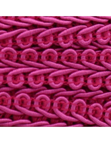 Chanel-stijl galonband - Fuchsia