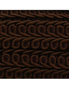 Chanel-stijl galon met korenaar - Chocolade 2