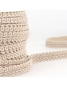 Chanel-stijl galonband - Beige taupe