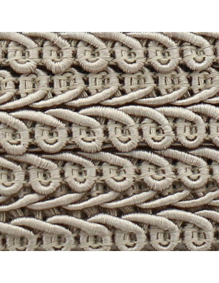 Chanel-stijl galonband - Beige taupe