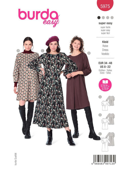 Jurkpatroon - Burda 5975