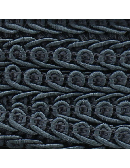 Chanel-stijl galon - Donkergrijs