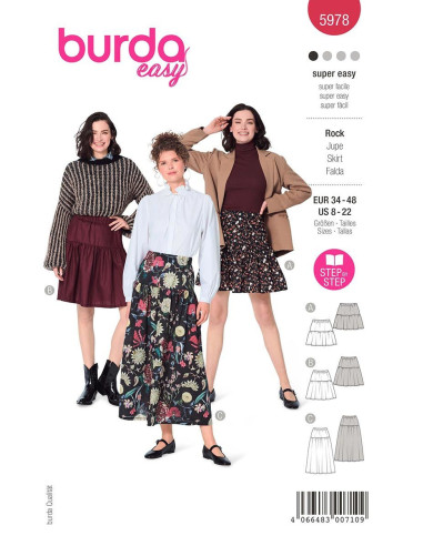 Rokpatroon - Burda 5978