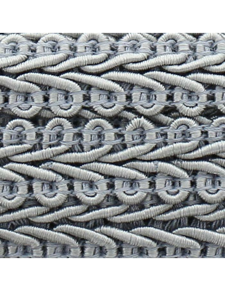 Chanel-stijl galonband - Parelgrijs