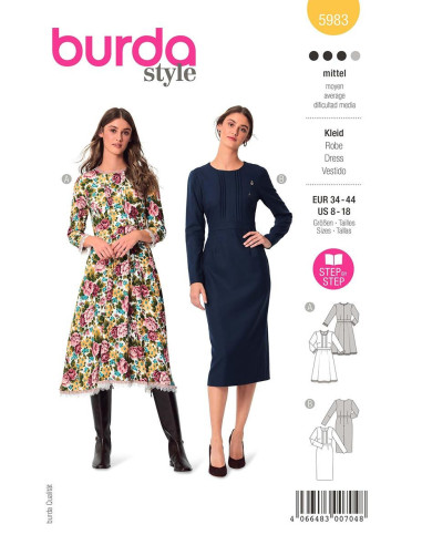 Jurkpatroon - Burda 5983