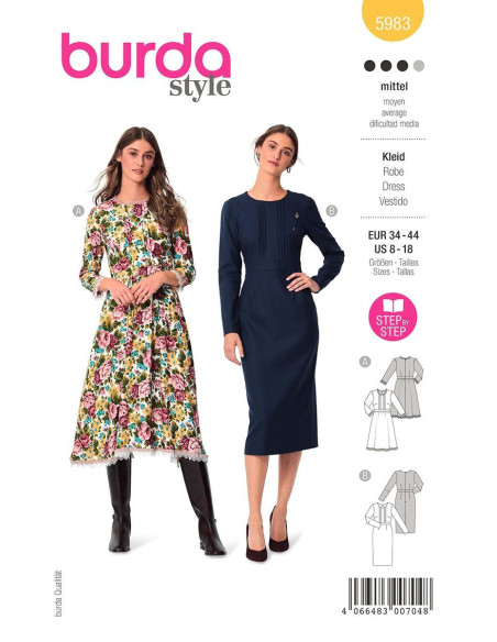 Jurkpatroon - Burda 5983