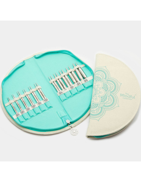 Rondbreinaalden set The Warmth Mindful KnitPro
