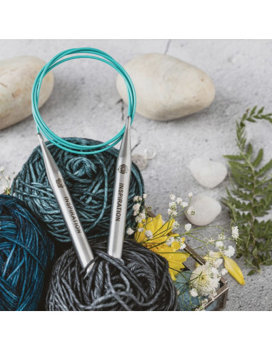 KnitPro Mindful rondbreinaalden met kabel