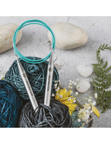 KnitPro Mindful rondbreinaalden met kabel