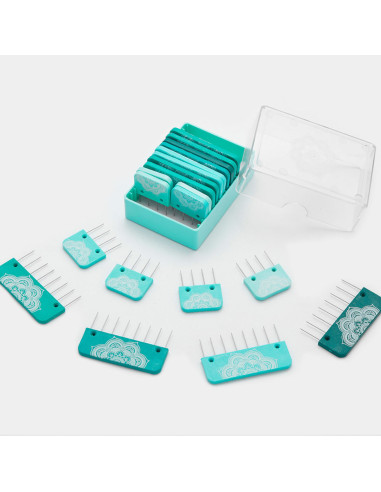 Mindful KnitPro breinaalden blokkeerpennen