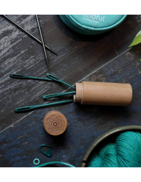 Set van 4 houten wolnaalden Mindful Knit Pro