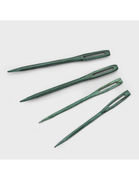 Set van 4 houten wolnaalden Mindful Knit Pro