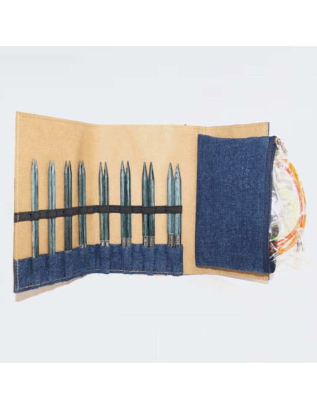 KnitPro Indigo rondbreinaalden set