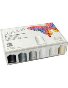 Set van kegels voor overlockmachines Aerolock nr. 125