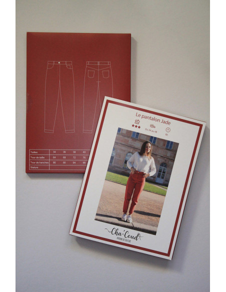 Jade broek patroon - Cha´ Coud
