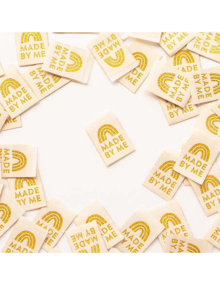 Set van 8 geweven labels - Made by Me Or