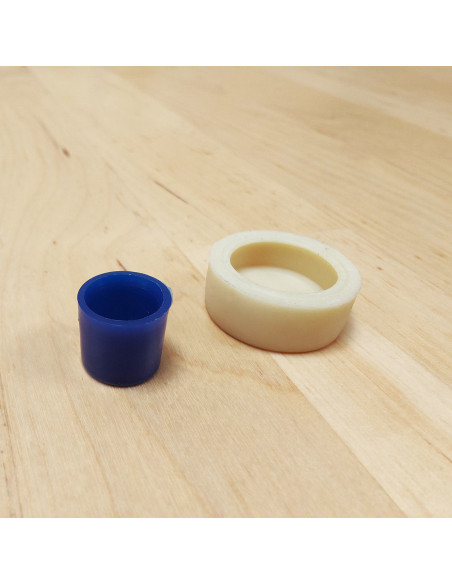 Gereedschap voor het plaatsen van beklede knopen 19 mm