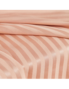 Stof katoen viscose Stripes Blush - Atelier Brunette 2