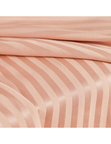 Katoen viscose stof Stripes Blush - Atelier Brunette