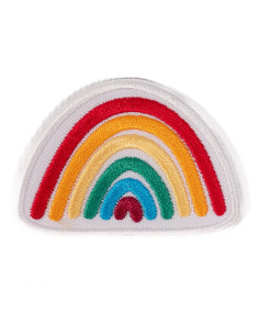 Strijkembleem - Regenboog