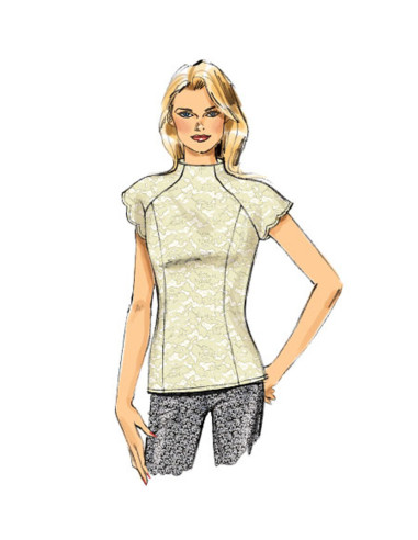 Bovenstuk patroon - Butterick 6134