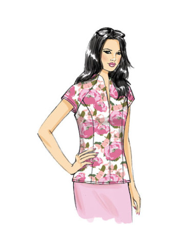 Bovenstuk patroon - Butterick 6134