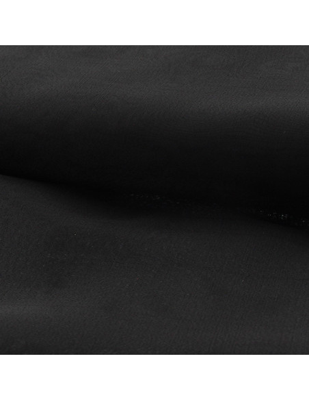 Organza stof - Zwart