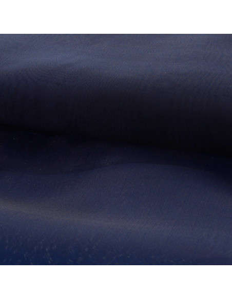 Organza stof - Marineblauw