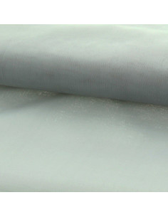 Organza stof - Zilver