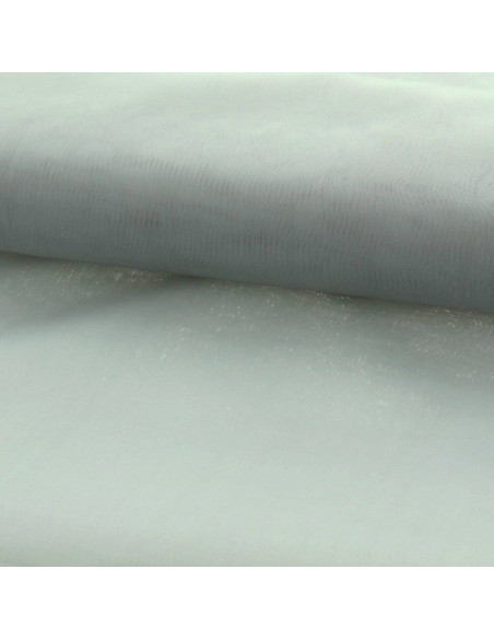 Organza stof - Zilver