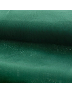 Organza stof - Donkergroen
