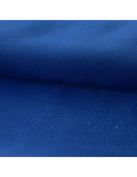 Organza stof - Donkerblauw