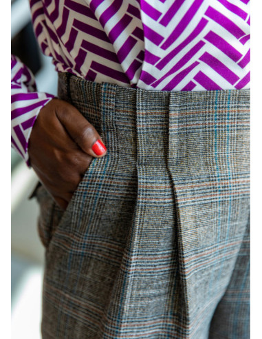 Brooklyn broek patroon - Maison Fauve