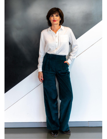 Brooklyn broek patroon - Maison Fauve