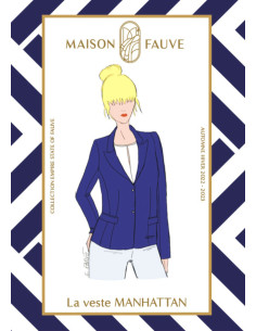 Manhattan jasje patroon - Maison Fauve 2