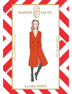 Soho-jurkpatroon - Maison Fauve 2