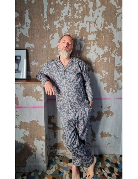 Pyjamapatroon voor heren De Dromer - Les BG