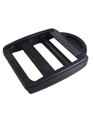 Verstelbare gesp - Zwart 30 mm