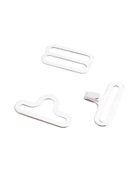 Set van 100 vlinderstrikjes - Wit