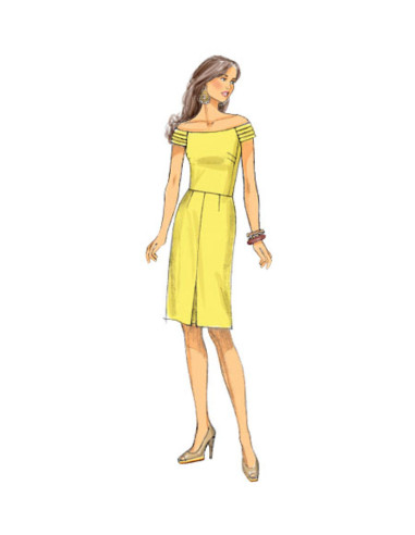 Jurkpatroon - Butterick 6129