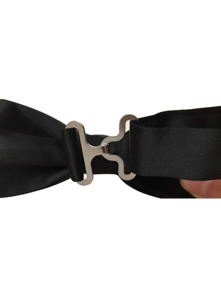 Set van 3 vlinderdas clips - Zilver