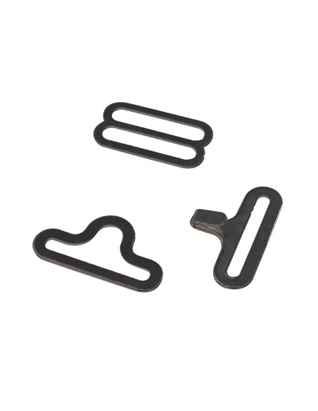 Set van 3 vlinderdasjes - Zwart