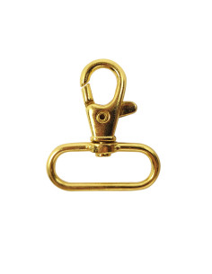 Metalen musketon - Goud 40 x 30 mm