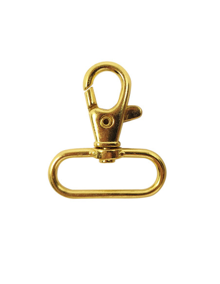 Metalen musketon - Goud 40 x 30 mm