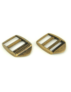 Bronzen metalen verstelbare gespen 25 mm