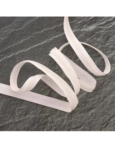 Fluweel grosgrain lint - Crème