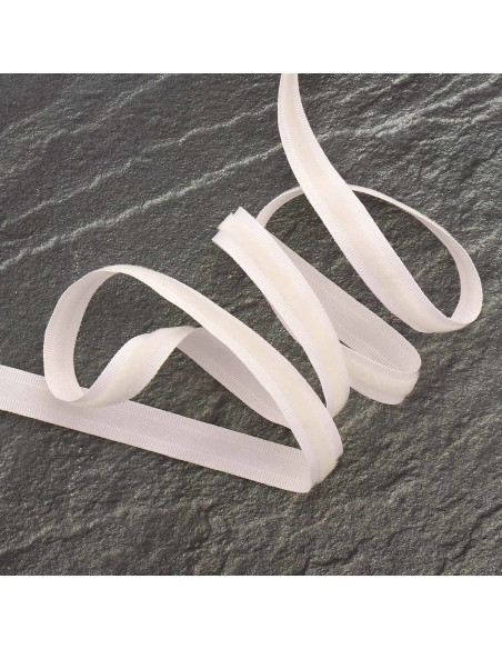 Fluweel grosgrain lint - Crème