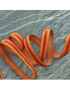 Fluweel grosgrain lint - Terracotta