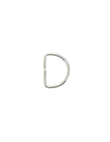D-ring 20 mm - Zilver